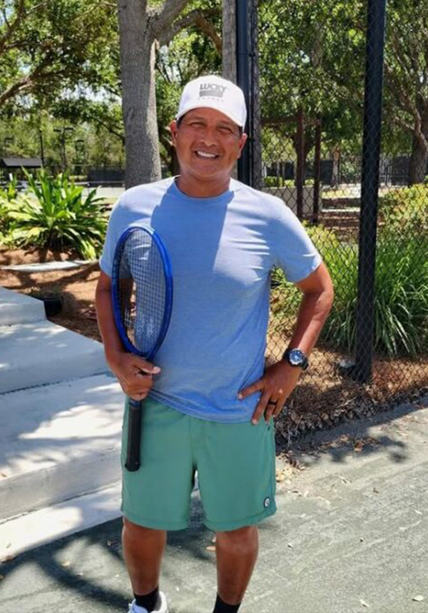 Headshot of Chris Marquez, Director of Tennis